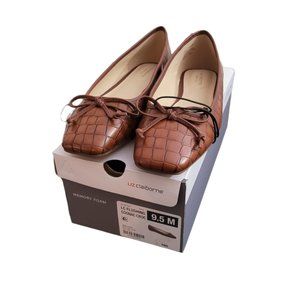 Liz Claiborne Slip-On Shoe Faux Crocodile